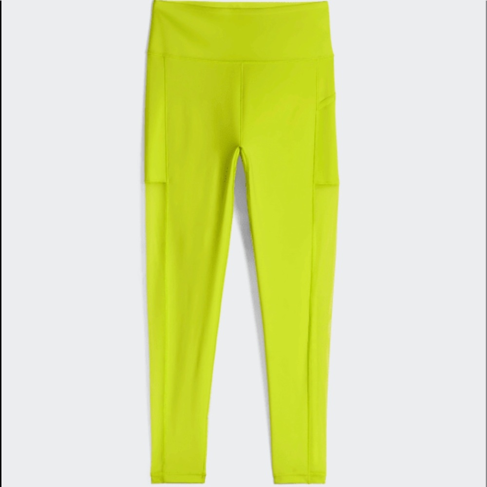 IVY PARK x Adidas x Peloton Power Tights in Slime Green
